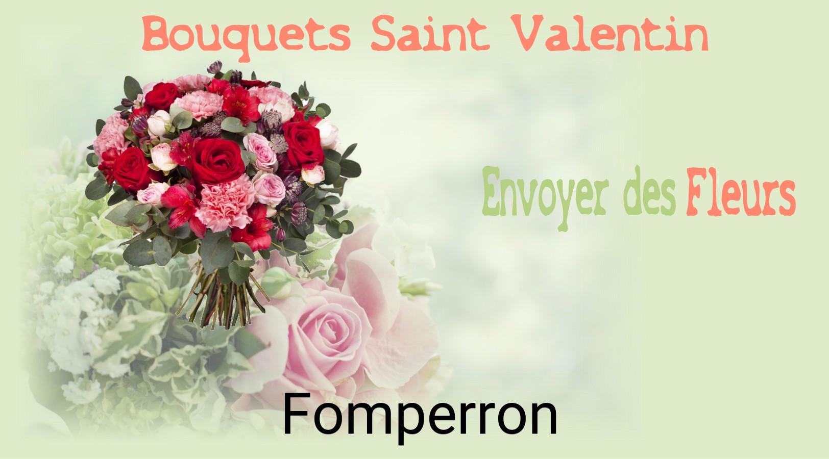 Roses de Saint-Valentin livrées à Fomperron